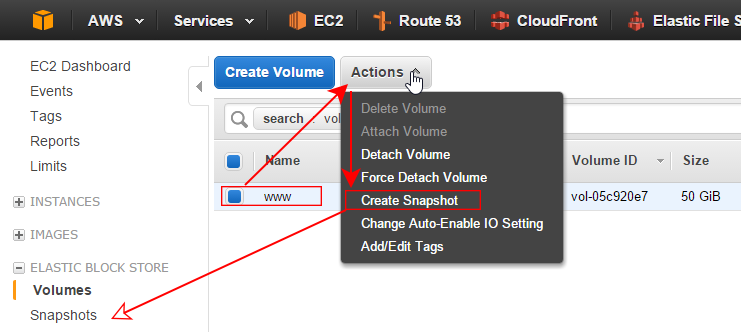 How to expand an (xfs) EBS volume on AWS EC2