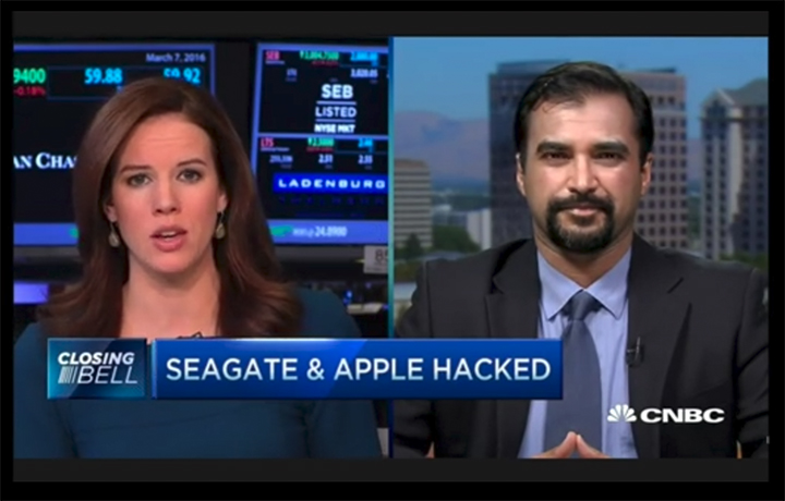 Zulfikar Ramzan- Seagate and Apple Hacked- CNBC The Closing Bell 3/7/16